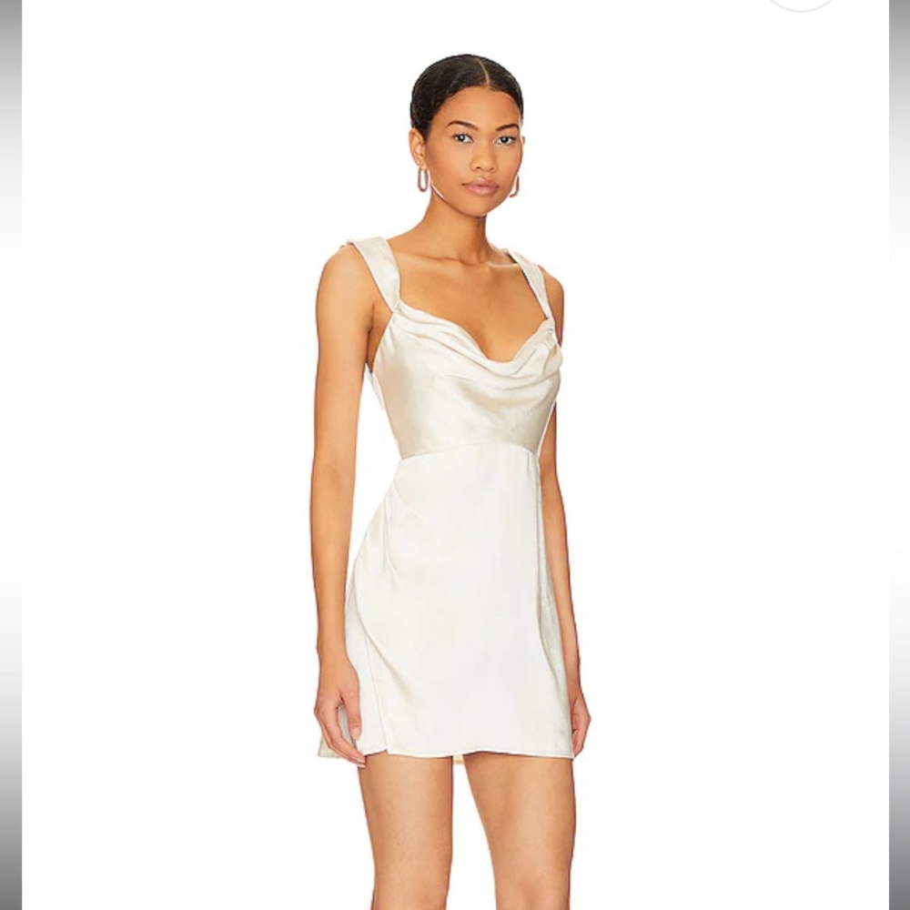 Havanna Mini Dress in Ivory